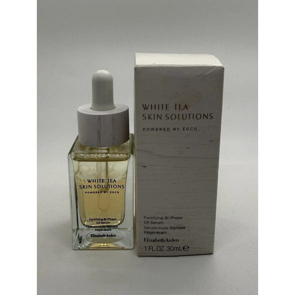 Elizabeth Arden White Tea Bi-Phase Oil Serum 1oz e 30mL ECGC Fortifying New NIB